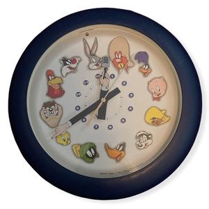 1999 vintage looney tunes clock